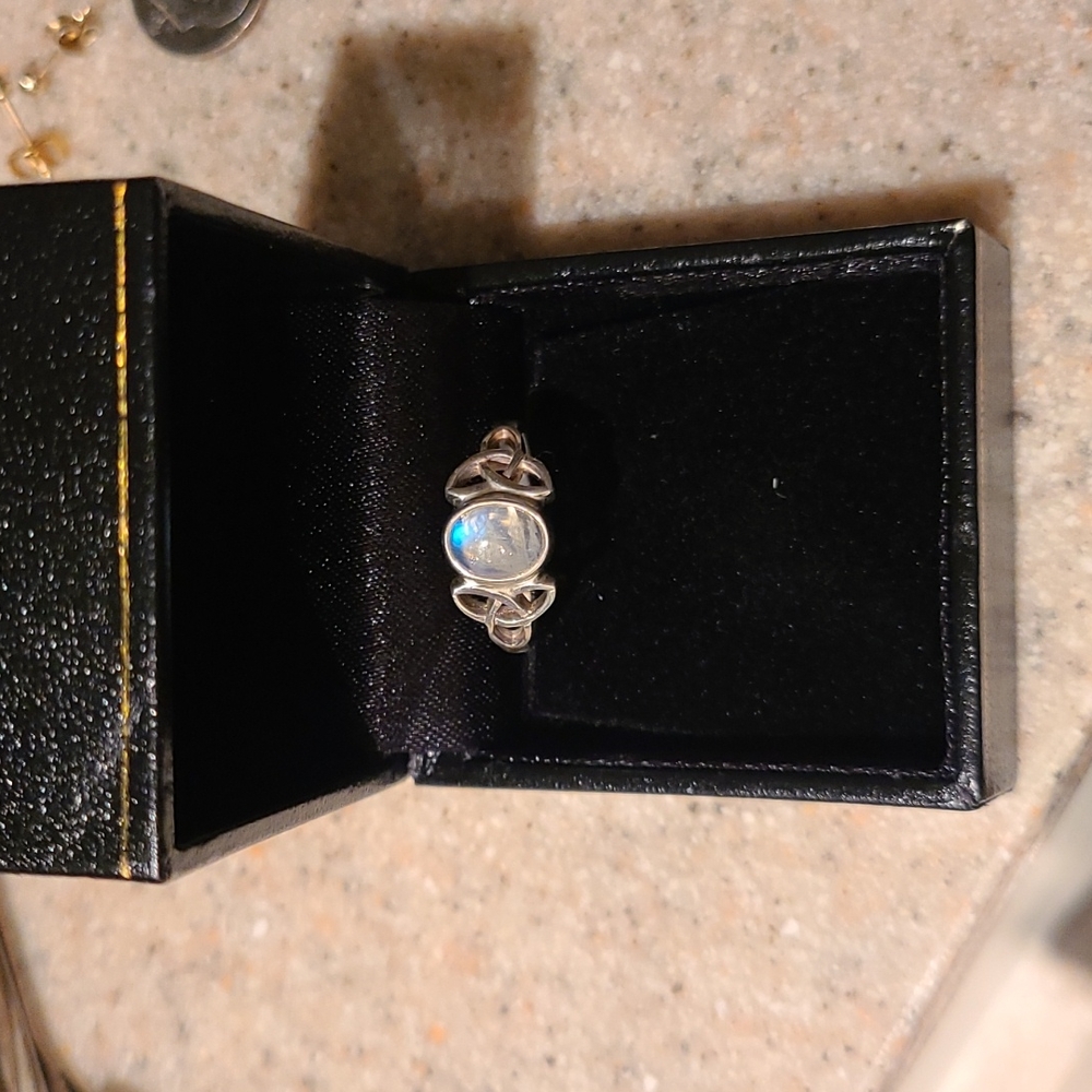 Moonstone ring